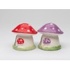 Cosmos Gifts 21021 Colorful Mushroom House Salt and Pepper Shaker