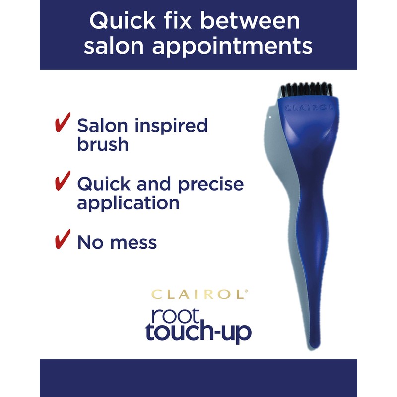 Clairol Root Touch-Up Permanent Hair Dye, 4 Dark Brown