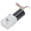 DC Brushless Worm Gear Motor High Torsion Low Noise Turbine