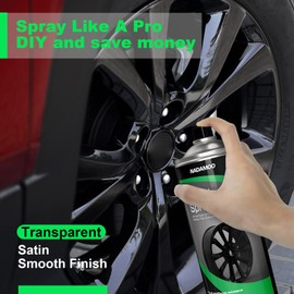 NADAMOO Aluminum Wheel Rim Paint Protective Clear Coat, Satin Finish, 2 Cans