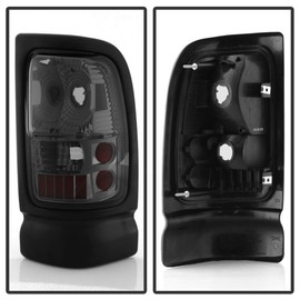 ACANII - For Replacement [Smoke Lens] 1994-2001 Dodge Ram 1500 2500 3500 Tail Lights Lamps