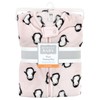 Hudson Baby Unisex Baby Plush Sleeping Bag, Sack, Blanket, Pink