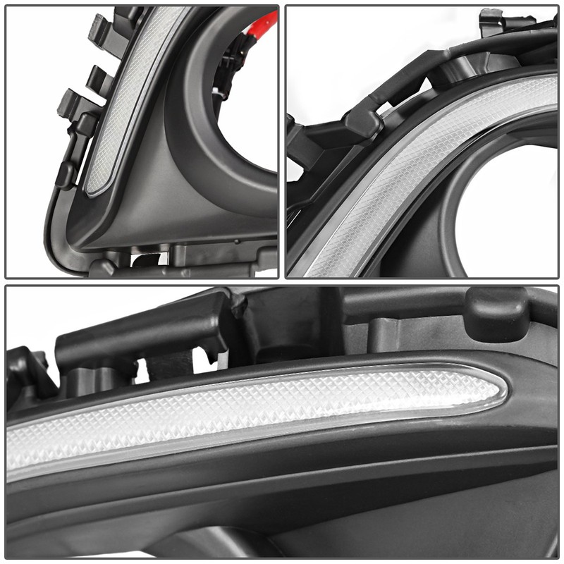 DNA MOTORING FL-ZTL-228-CH Front Bumper Fog Light Driver & Passenger