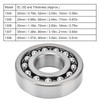 2Pcs Self Aligning Ball Bearing 2 Row Radial Rustproof Low