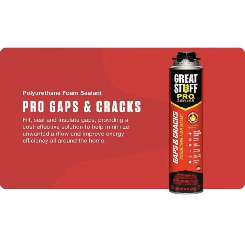 GREAT STUFF 24 Oz. Gaps And Cracks Insulating Spray Foam