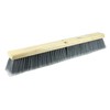 Weiler 42042 24" Fine Sweep Floor Brush, Flagged Silver Polystyrene Fill