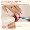Wilfniee Practice Hand for Acrylic Nails: Nail Tips Won't Fall