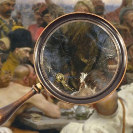 History Prints Ilja Jefimowitsch Repin - Reply of The Zaporozhian Cossacks - 1891 - Giclee - 24 x 36 inches