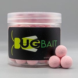 "Zee Bug" Pink Fishing Bait Pop-Ups (14 mm)