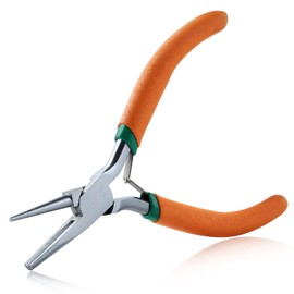 SPEEDWOX Concave Round Nose Piers 4.5" Round Concave Pliers Wire Looping Plier Wire Bending Tools For Diy Jewelry Making Hobby Projects Wire Wrapping Tools Round Nose Pliers For Jewelry Making