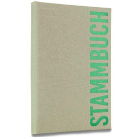 Hochzeitideal Alto Family Family Family Book Pale Green 21.0 cm x 15.0 cm - Bookbinding Linen Family Book Registry Office with 6-Way Ring Mechanism for Certificates with Authority Holes