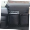 Ipetboom Car Door Armrest Pad with Pocket Luxurious Leather Support