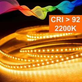 Mextronic LED Strip 24 V Warm White / LED Strip (2200 k), 72 W, 500 cm, IP20
