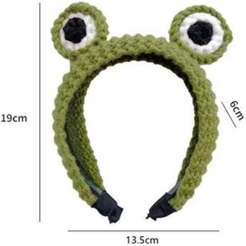 Pack of 2 Cute Frog Headbands, Frog Headbands, for Girls, Women, Yoga, Skin Care.