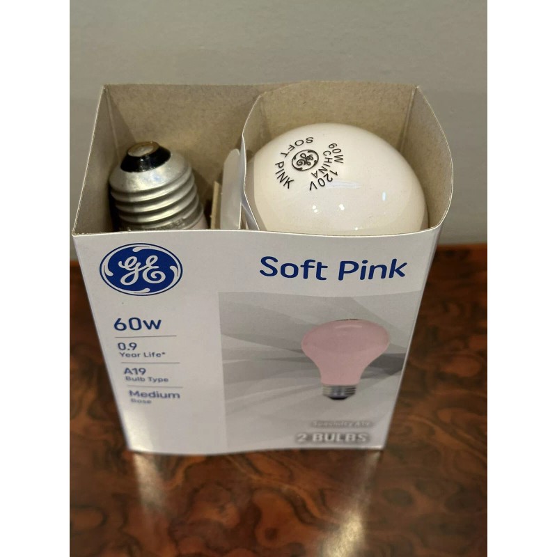 GE Specialty - 60w - “Pink” - Light Bulb -