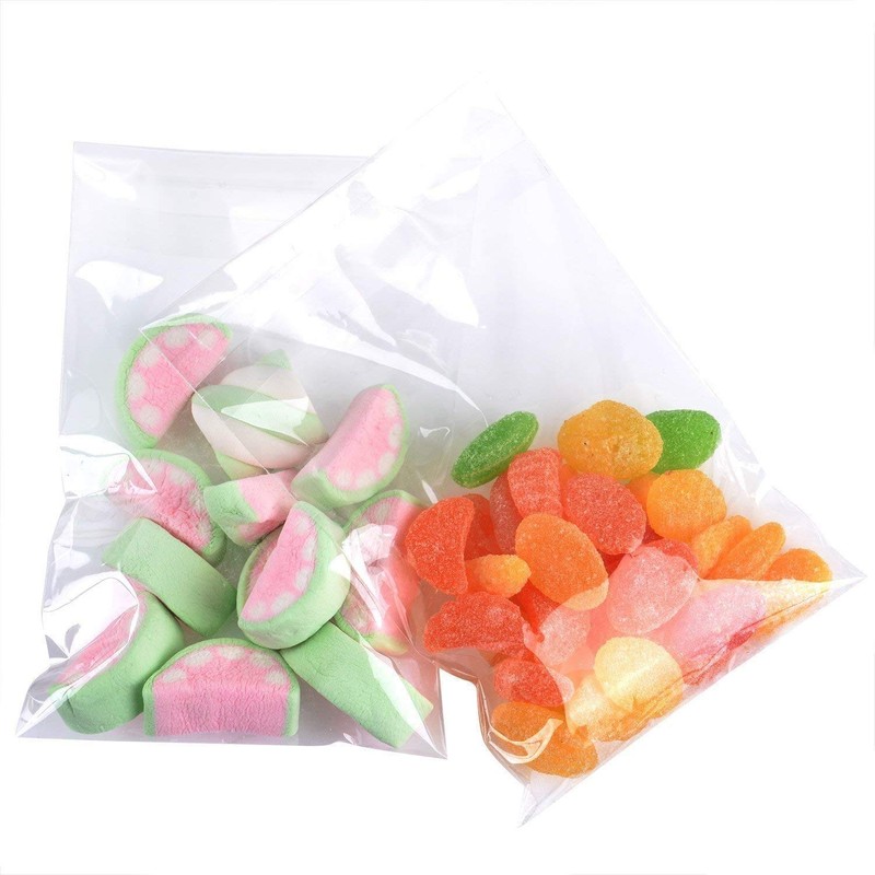 200 pcs 3x4 Crystal Clear Resealable Recloseable Cellophane/SelfSeal Bags