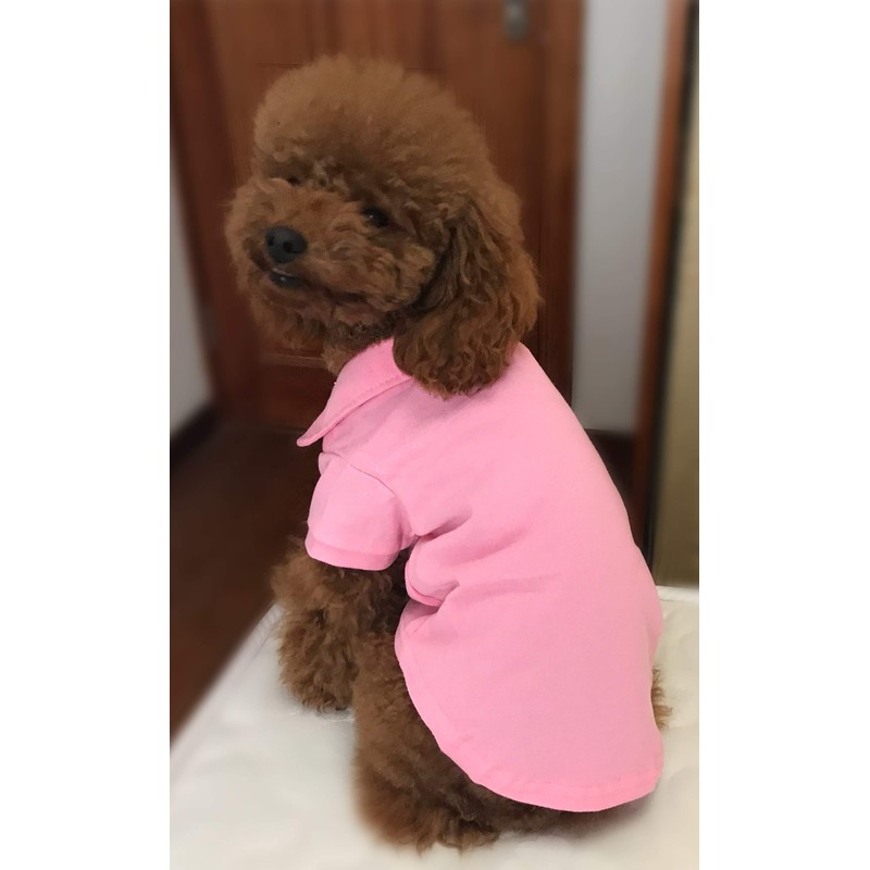 lovelonglong Basic Dog Polo Shirts Premium Cotton, Polo T-Shirts for