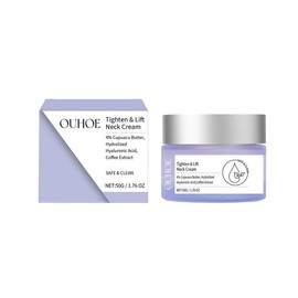 OUHOE Tighten Lift Neck Cream，Deeply Moisturizes, Nourishes Dryness, Lifts The Neck, And Leaves The Skin Comfortable And Elastic After Use. - PCS: 1 PCS