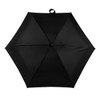 Totes XTRA STRONG Mini ECO-BRELLA® Plain Black Umbrella