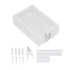 Thermostat Lock Box with 2 Keys Universal Clear Acrylic Plastic
