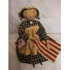 Handmade PATTERN, Sewing, Americana, primitive doll, 20 in., Dumplinragamuf