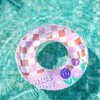 Brotevity Swimming Ring for Adults, Kids, Sequins, Floating, Water Play,