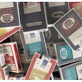 JUSTMIKEO 2 Random Las Vegas Casino Used Playing Cards Deck