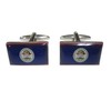 Kiola Designs Belize Flag Cufflinks