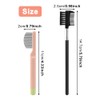 Stainless Steel Dog Eye Comb, ABS Handle Fine-Tooth Grooming Tool