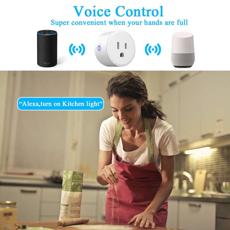 Smart Plug,DOGAIN Zigbee Smart Plugs Outlet Works with ST and