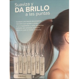 Terramar Suero Concentrado Para Puntas Maltratadas Terramar  8 Ampolletas