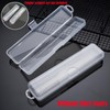 Fortunemee 4 pcs Travel Size Tongue Scraper Case Holder, Portable