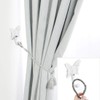 sourcing map 5pcs Wall Mounted Robe Hook Zinc Alloy Butterfly