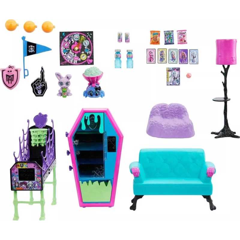 Mattel Monster High Muebles Y Accesorios Sala De Estudios Set