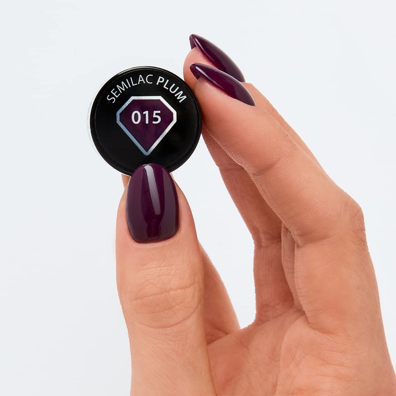 Semilac UV Nagellack 015 Plum 7ml