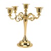 5 Arm Candlestick Holder Iron Retro Decorative Candle Holder Centerpiece