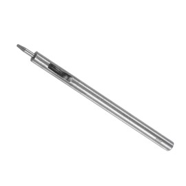 CoCud Leather Hole Punch, 1mm Button Dia. 6mm Shank, Steel Round Punch Snap Rivet Setter - (Applications: for Leathercraft DIY Clothing Fabric)