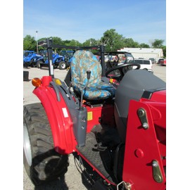 Durafit Seat Covers, KU20 Blue Mahindra Seat Covers for Tractor 1526 4WD HST and Shuttle ONLY