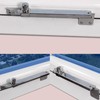 10in Casement Window Stay, Hinge External Push Open Brace Stainless