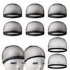 MEGAVOW Wig Cap Set, 8 Pieces Hair Net Nylon Wig