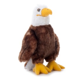 The Petting Zoo Bald Eagle Stuffed Animal, Gifts for Kids, Wild Onez Zoo Animals, Bald Eagle Plush Toy 8 inches
