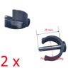 DraCra 6 Pack Toilet Safety Rail Locking Clips Replacement Pin