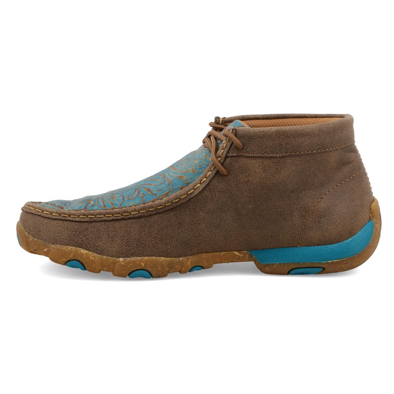 Twisted X Women's Chukka Driving Moc, Moc Toe, Bomber &