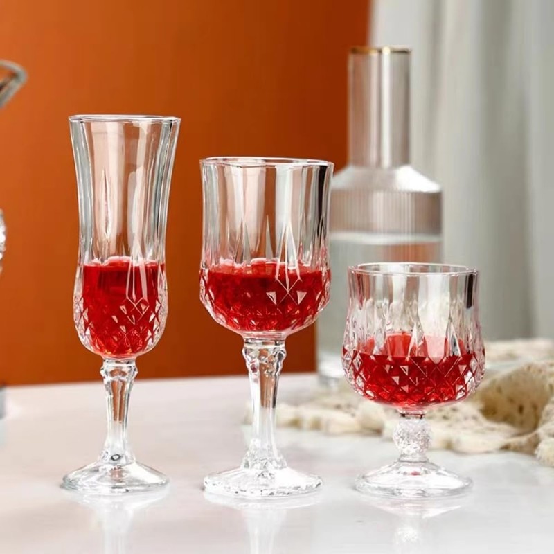 RYUHYF Red wine glass set, white wine glass set, medium