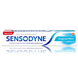 Sensodyne Sensitive Toothpaste Daily Care Original Mint 75 ml Pack Of 3