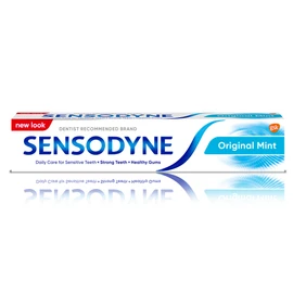 Sensodyne Sensitive Toothpaste Daily Care Original Mint 75 ml Pack Of 3