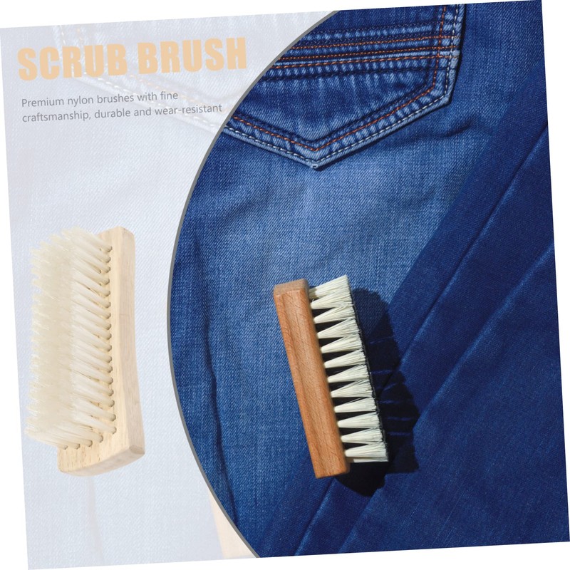 LALAFINA Laundry Cleaning Brush Soft Nylon Bristles down Jacket Brush
