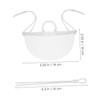 Ciieeo 20pcs Anti-Fog Mask for Chef Nose Mouth Cover Food