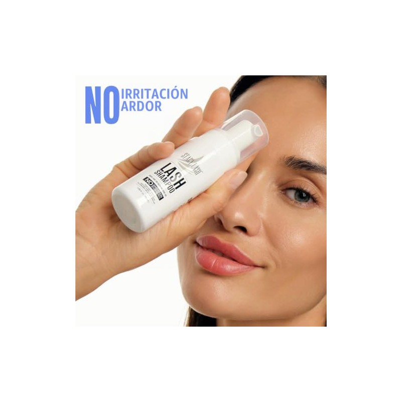 Stacy Lash Shampoo de Pestañas 50 ml con Cepillo -