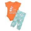Unique Baby Juego de canastilla de Pascua unisex Some Bunny